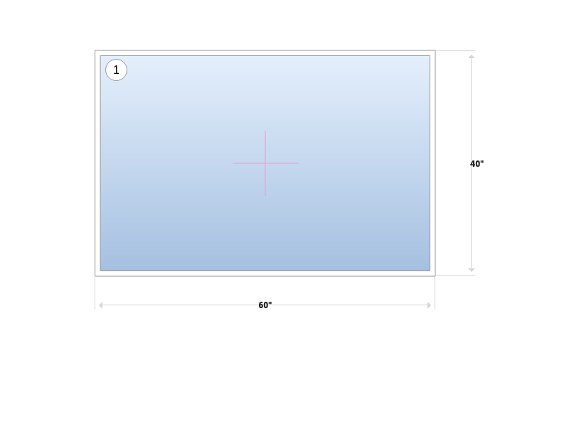 Mezzo Replacement Picture Window